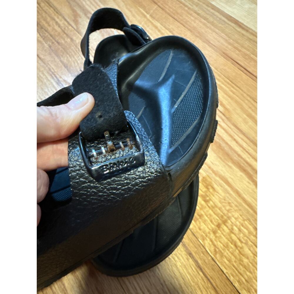 Birksenstocks Birks Black Men Sandals Sz 44 *preloved - Picture 10 of 12